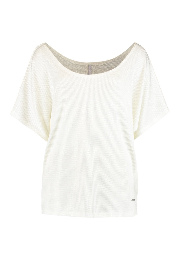 Leichtes Shirt in Weiß