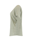 Leichtes Shirt in Grün-meliert