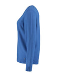 Plus Size Pullover in Blau