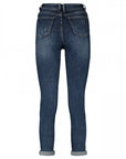 Blaue Jeans leicht destroyed