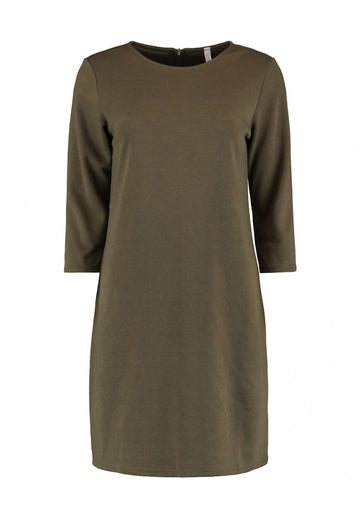 Lässiges Kleid in Khaki