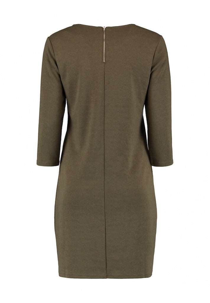 Lässiges Kleid in Khaki