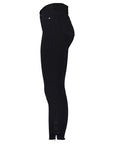 Gebundene Stretch-Hose in Navy