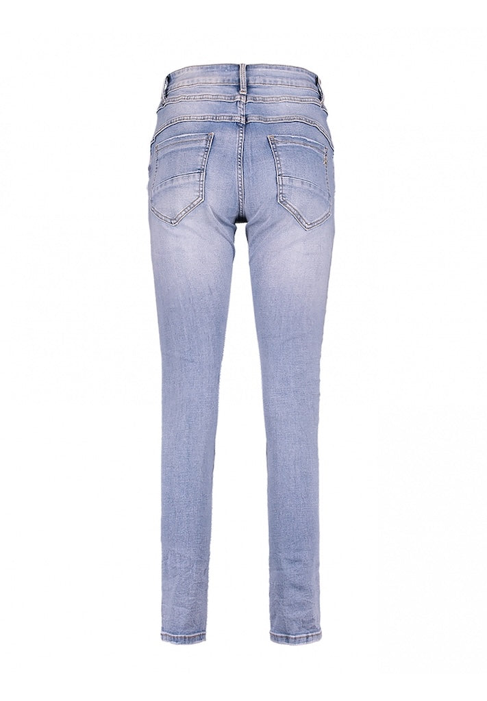 Jeans mit schicker Knopfleiste