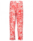 Knallige Culotte mit Blumenprint