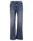 Wide Leg Jeans in Mittelblau