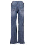 Wide Leg Jeans in Mittelblau