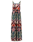 Farbenfrohes Viskose Kleid