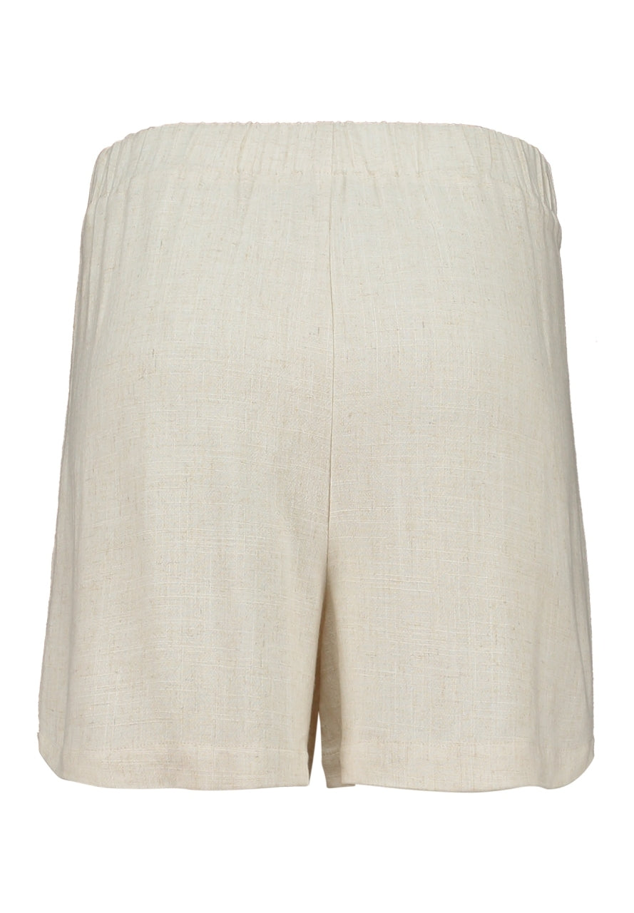 Schicker Hosenrock in Beige-meliert