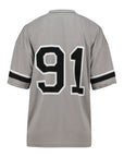 Baseball-Style Shirt in Grau