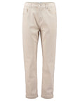 Mom Jeans in Beige