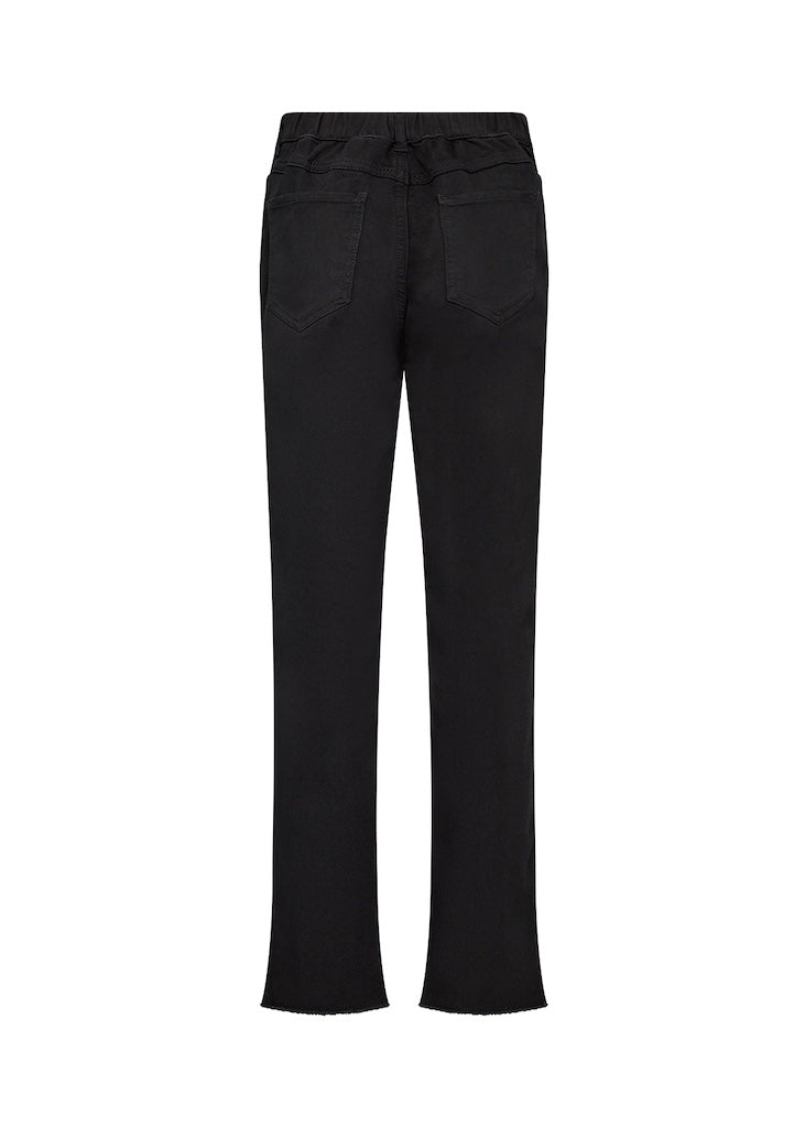 feine Hose mit weitem Bein