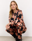 Edle Bluse mit Blumenprint