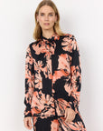 Edle Bluse mit Blumenprint