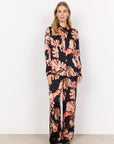 Edle Bluse mit Blumenprint