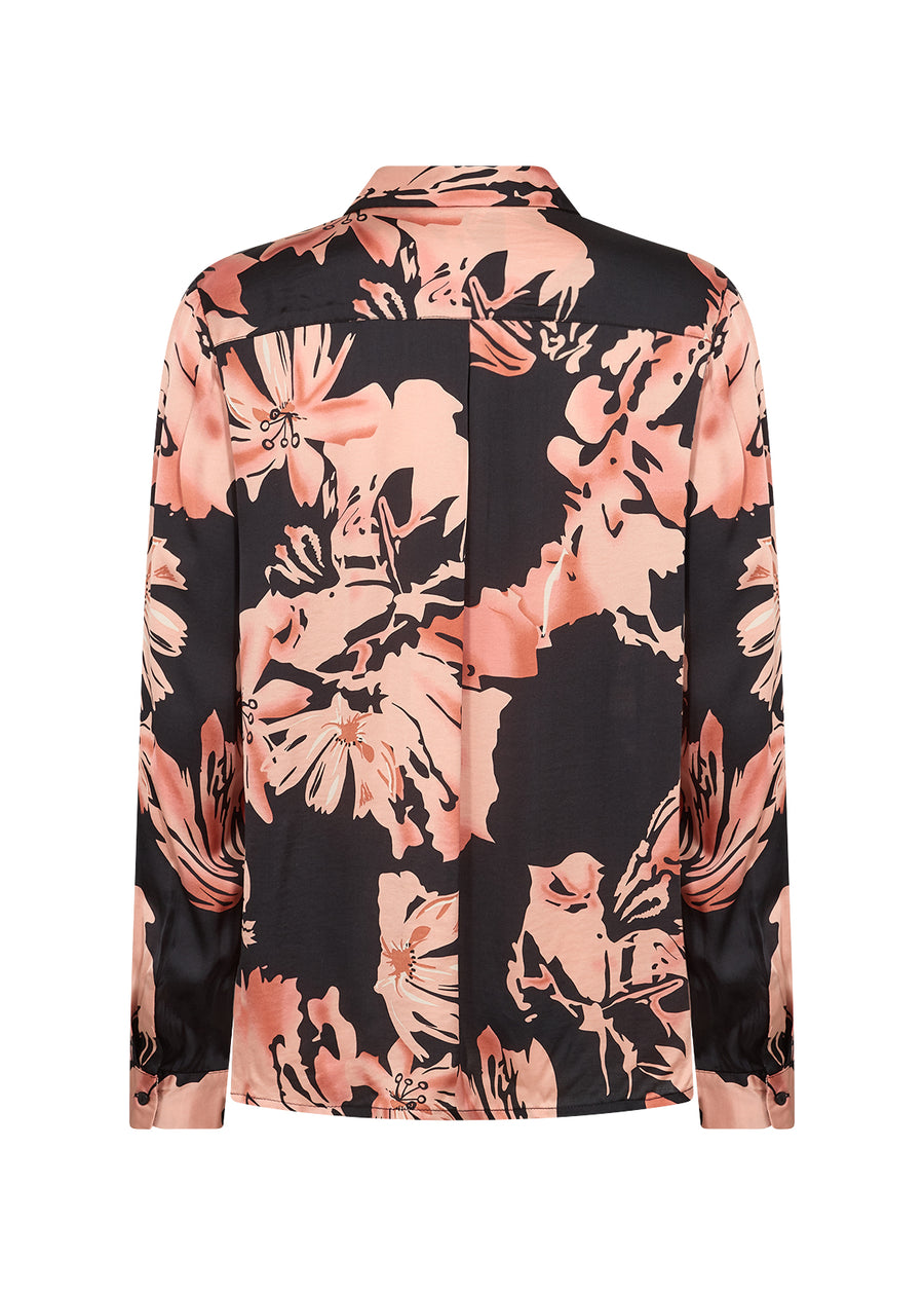 Edle Bluse mit Blumenprint