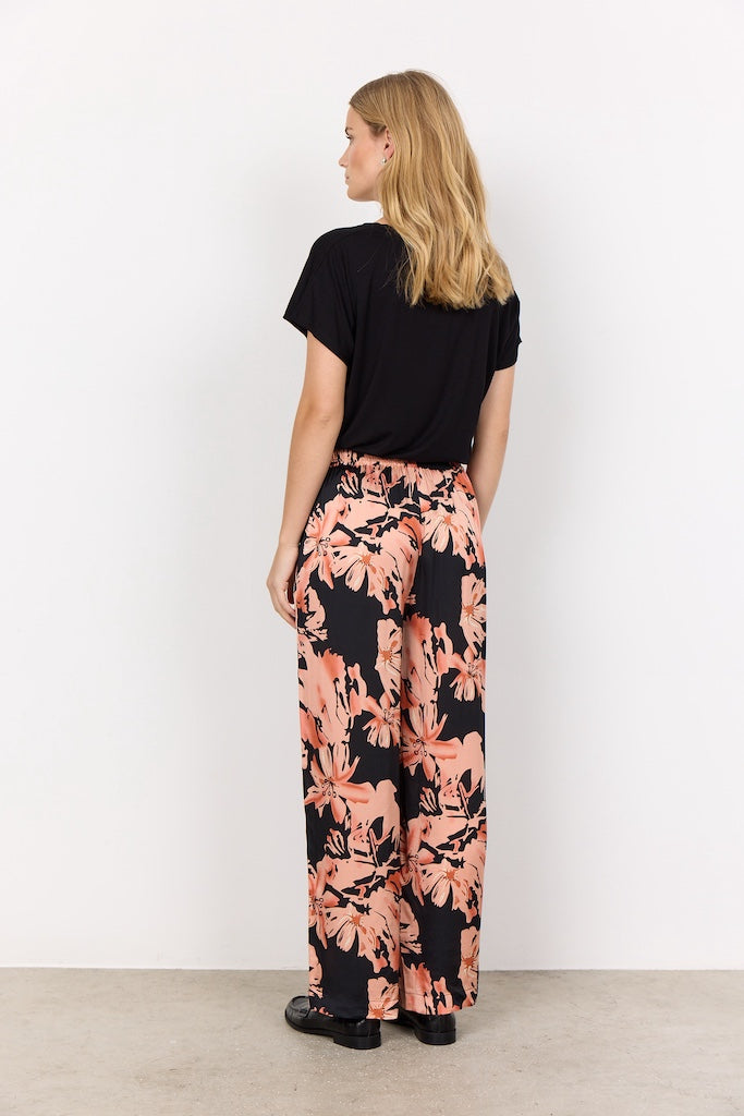 Edle Culotte mit Blumenprint