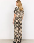 Leichte Culotte mit abstraktem Druck