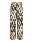 Leichte Culotte mit abstraktem Druck