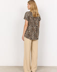 Blusenshirt mit Leoprint