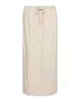 Leinenrock in Creme