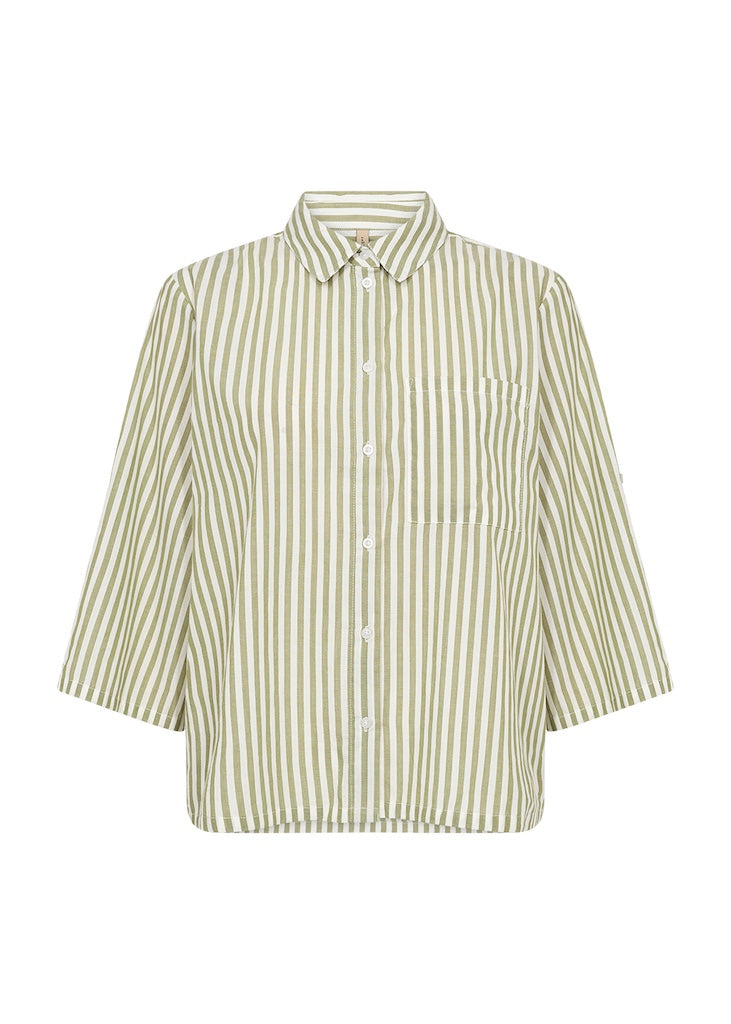 gestreifte Bluse kurzarm