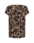 Bluse mit Palmenprint