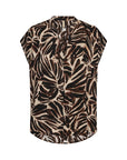 Blusenshirt mit botanischem Print