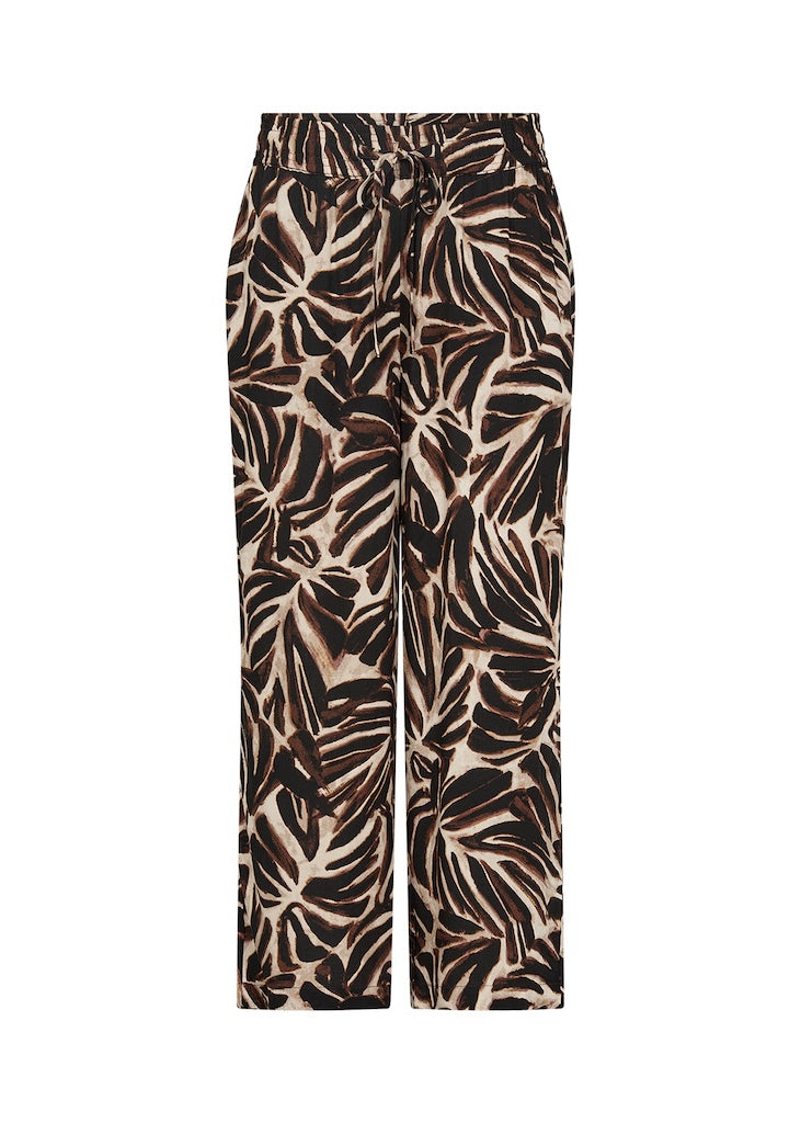 Culotte mit Palmenprint