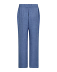 Hose mit elastischem Bund in Blau