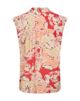 Bluse kurzarm mit stilvollem Kragen