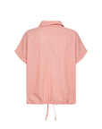 Bluse gestreift mit schickem Bindedetail