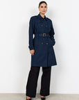 Trench Coat in Blau