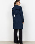 Trench Coat in Blau