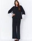 Plus Size Glitzershirt mit 3/4 Ärmeln