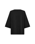 Plus Size Glitzershirt mit 3/4 Ärmeln