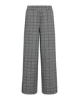 Hose mit Karomuster und weitem Bein