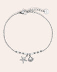 Muschel-Armband mit Perlen