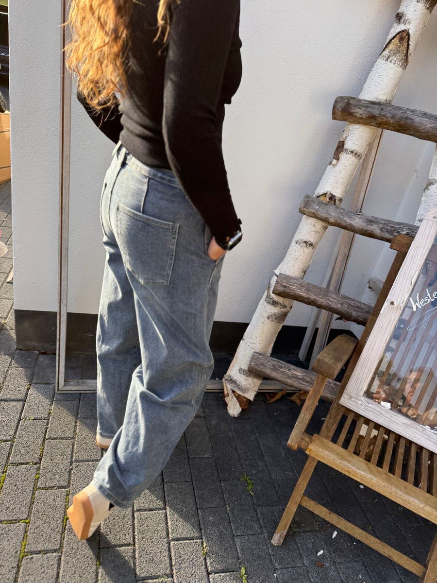 T6027 Ballonhose - Baggy Style - in blau