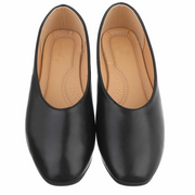Ballerinas mit weicher Sohle in Schwarz