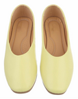 Ballerinas mit weicher Sohle in Sonnengelb