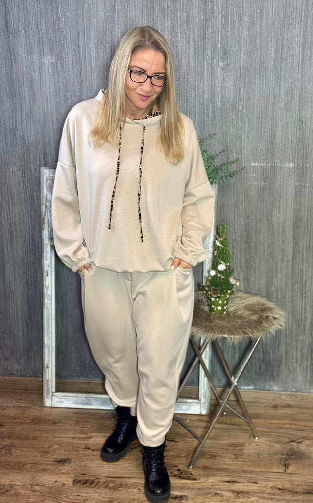 ☆ Bestseller ☆ Banu Joggpants mit Leo-Gürtel