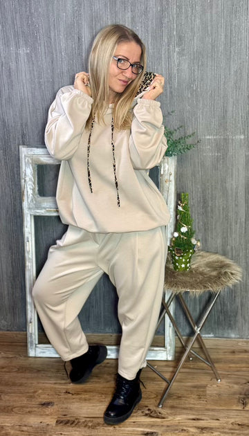 ☆ Bestseller ☆ Banu Joggpants mit Leo-Gürtel