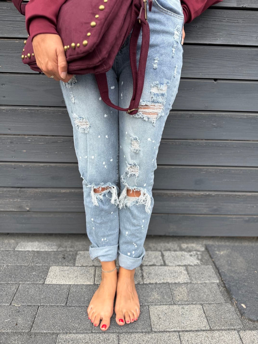 Jeans destroyed