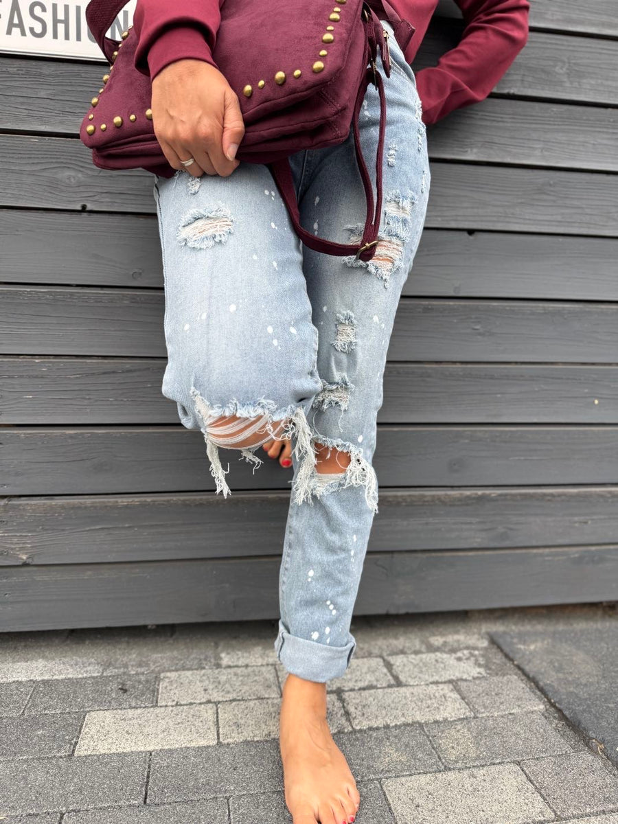 Jeans destroyed