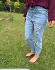 Jeans destroyed