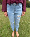 Jeans destroyed