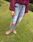Jeans destroyed