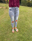 Jeans destroyed