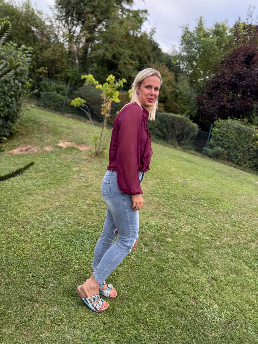 Jeans destroyed
